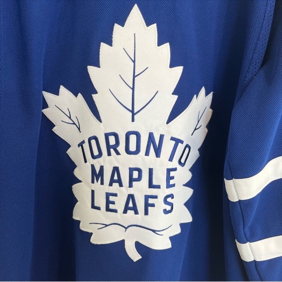 TORONTO MAPLE LEAFS Team ADIDAS© PRO JERSEY NHL Men Adult Fight Strap Size L 52 - Picture 2 of 6